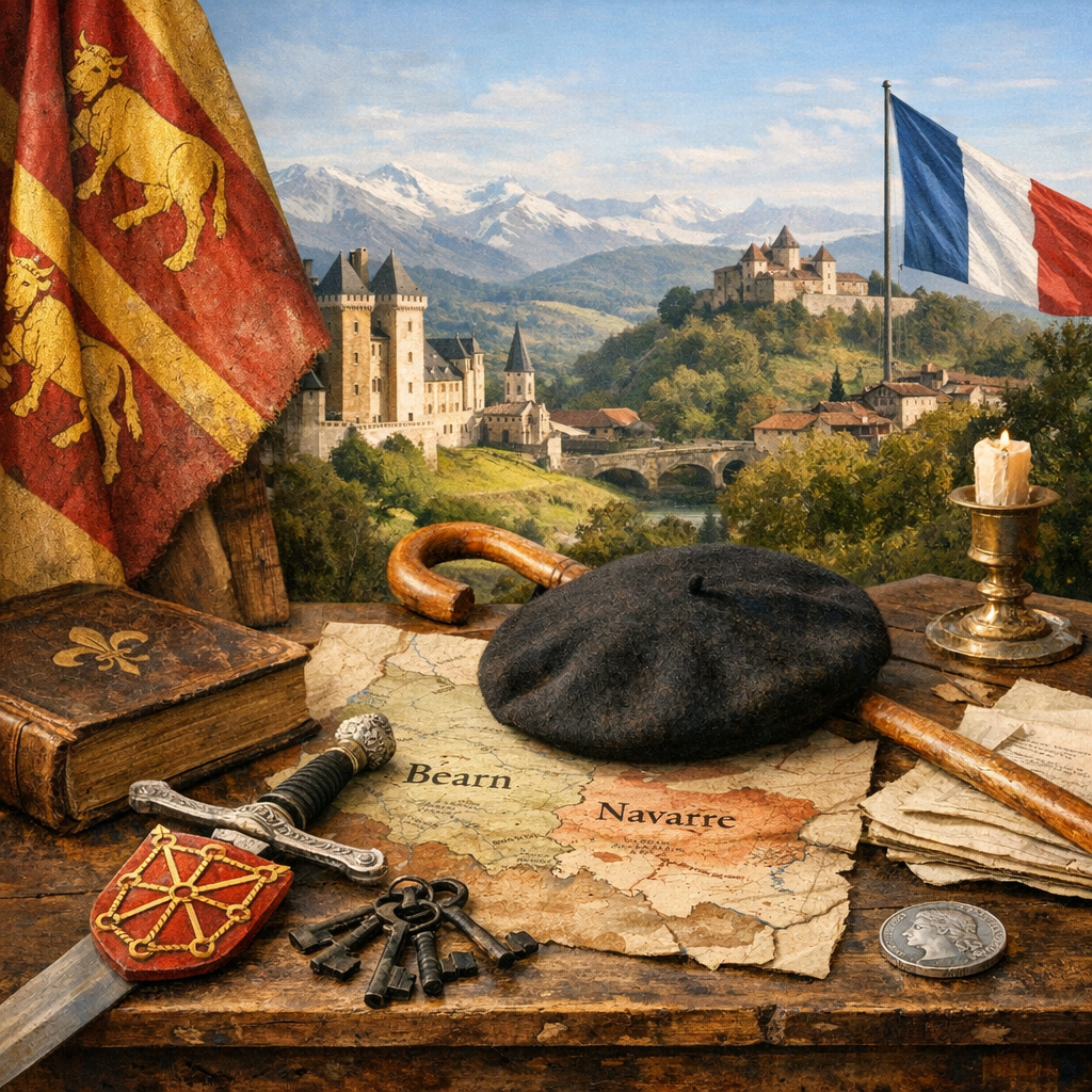 L’histoire du Béarn en bref : identité béarnaise, Navarre et province française