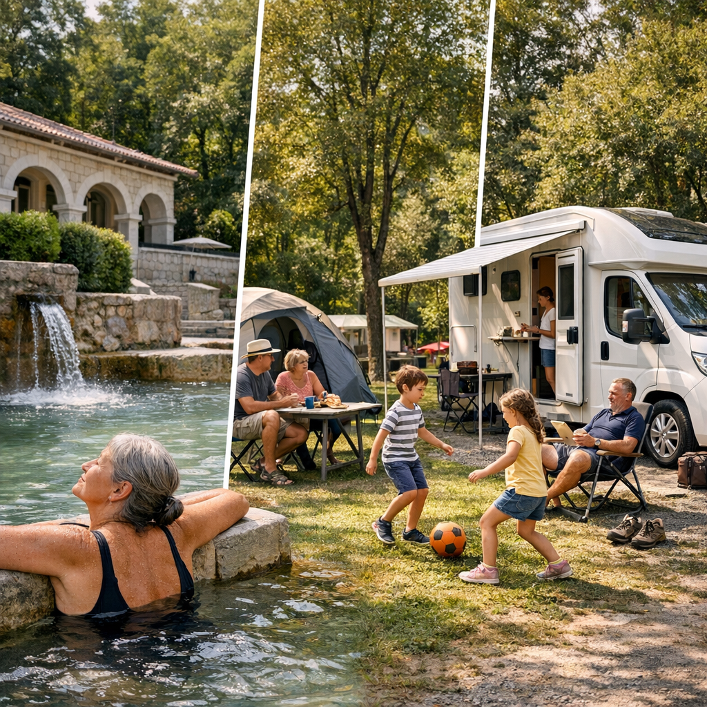Curiste, famille ou étape camping-car : choisir selon son vrai séjour