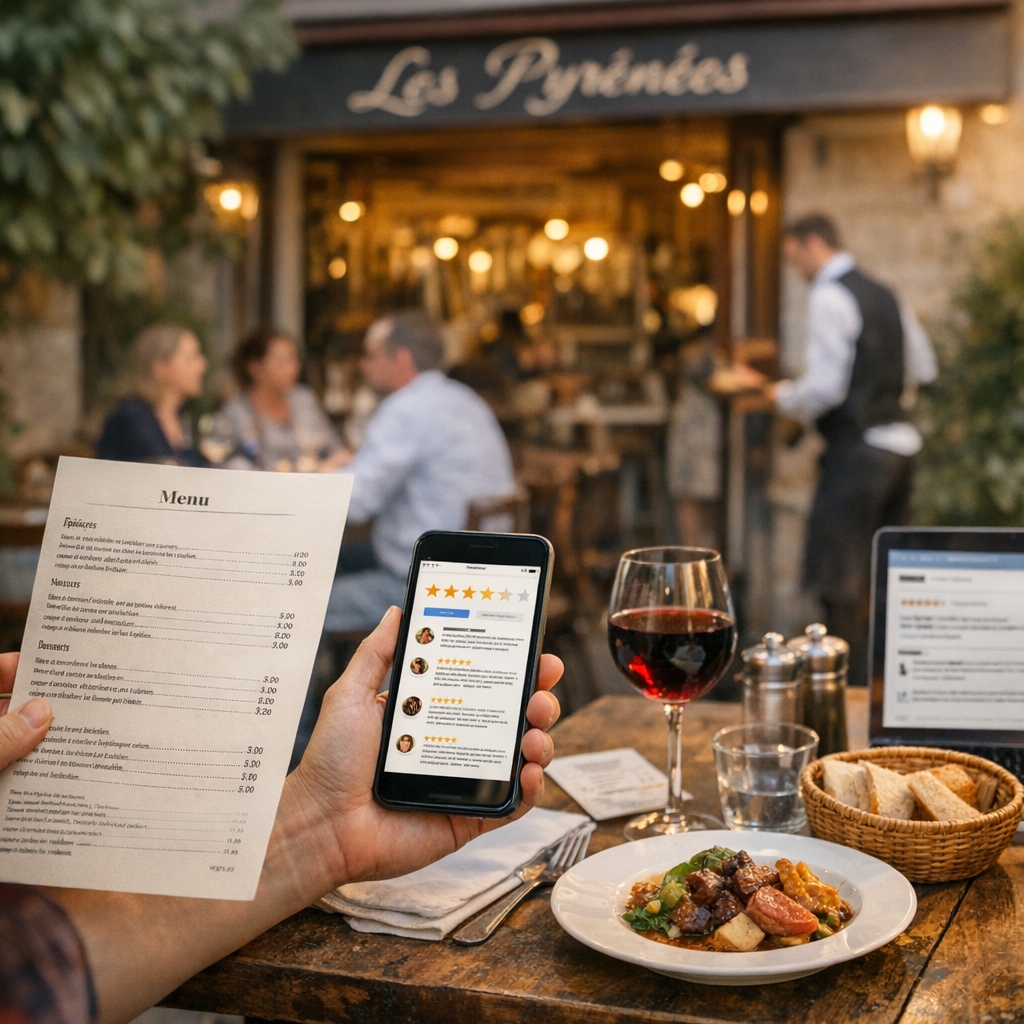 Menu, prix et avis : les repères à vérifier avant de réserver